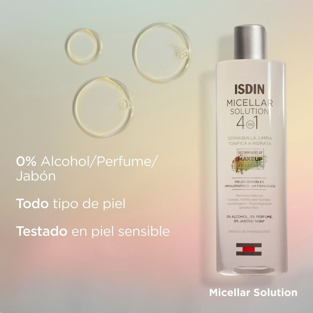 ISDIN MICELLAR SOLUTION FRASCO 400 ML