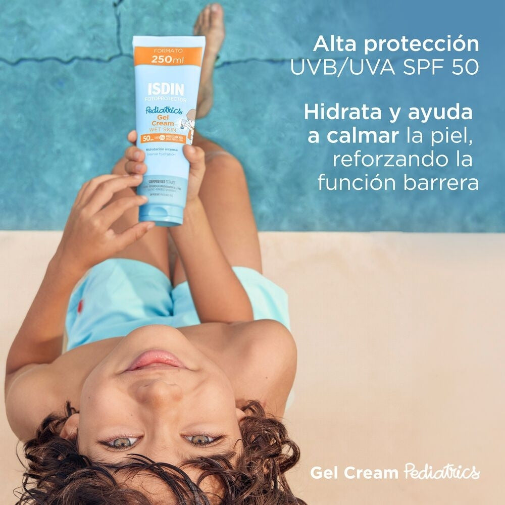 ISDIN PEDIATRICS GEL-CREMA FOTOPROTECTOR SPF 50 TUBO 250 ML