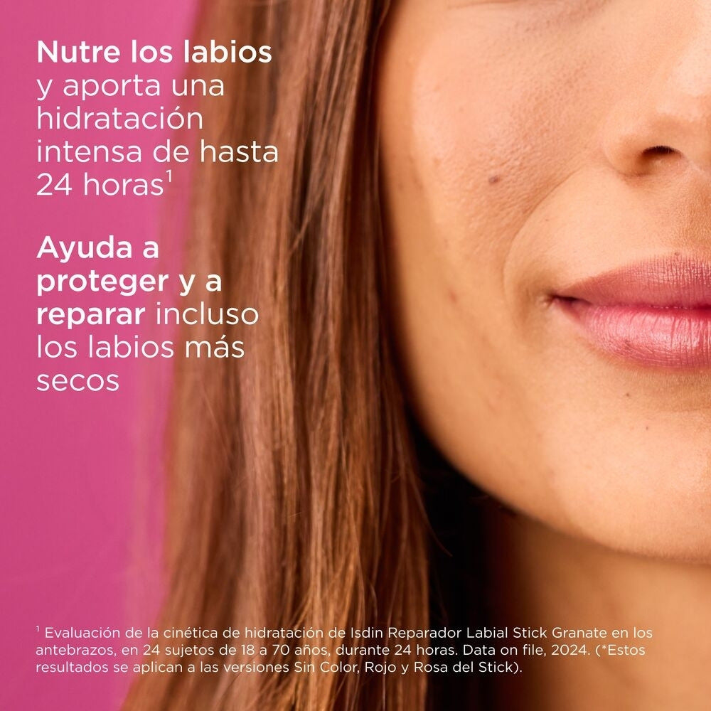 ISDIN REPARADOR LABIAL ROSA BARRA 4 G