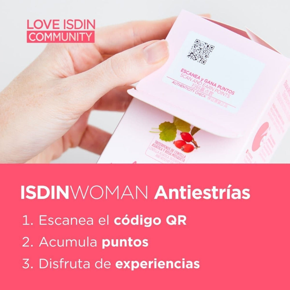 ISDIN WOMAN CREMA ANTI ESTRIAS TUBO 250 ML