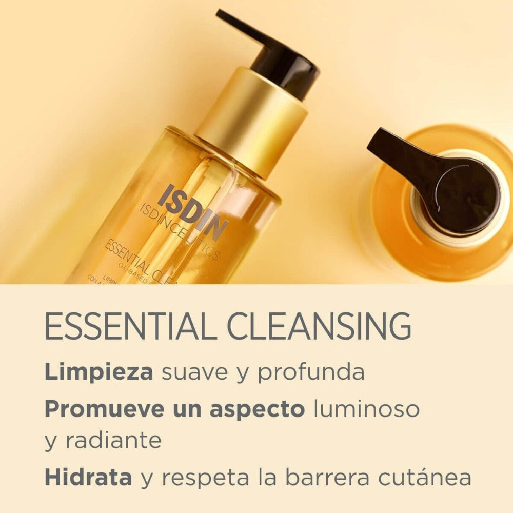ISDINCEUTICS ESSENTIAL CLEANSING ACEITE LIMPIADOR FRASCO 200 ML