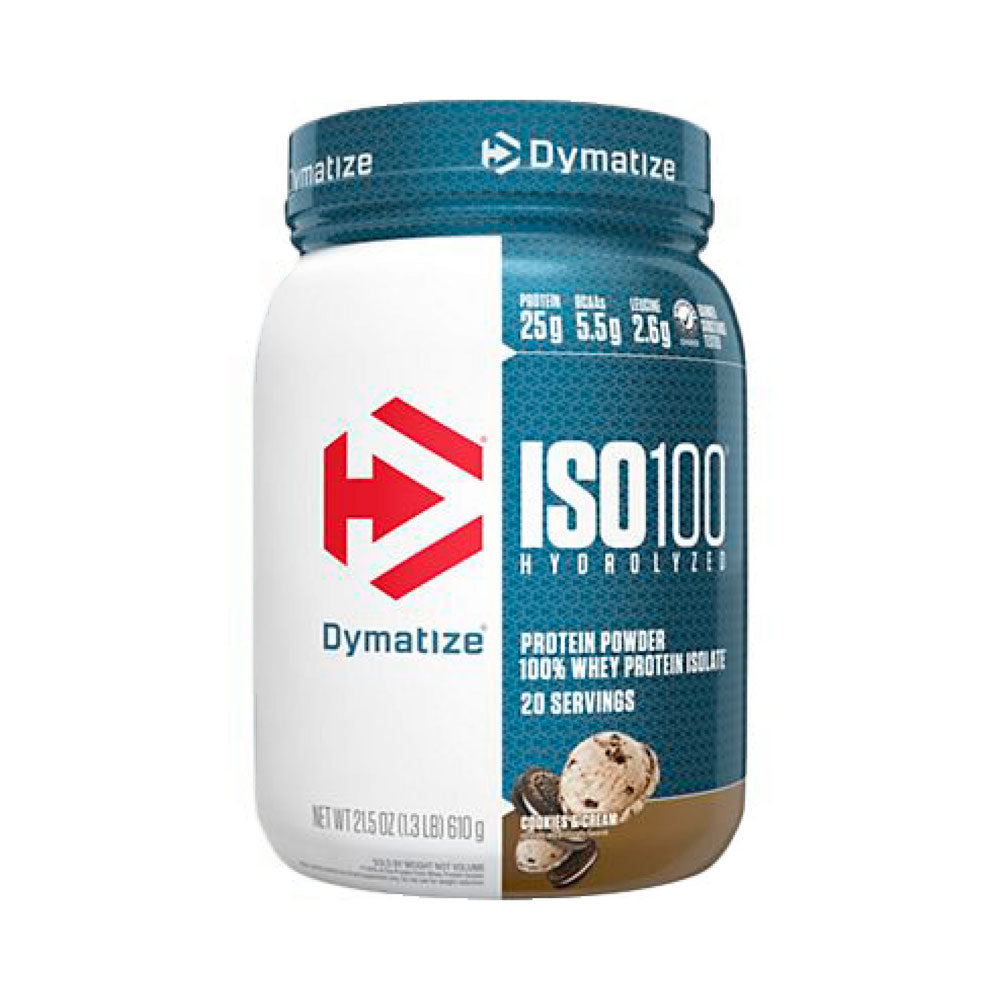 ISO 100 COOKIES AND CREAM POLVO POTE 620 G