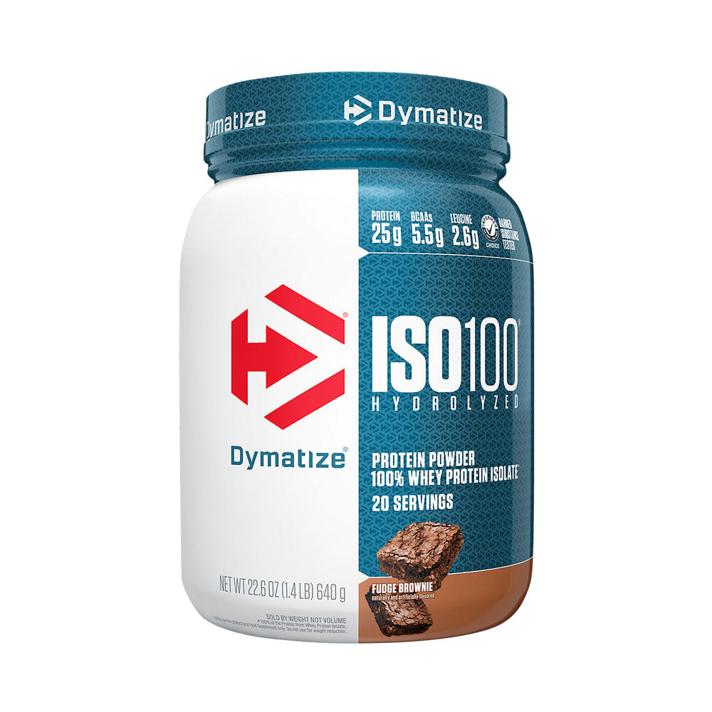 ISO 100 FUDGE BROWNIE POLVO POTE 660 G