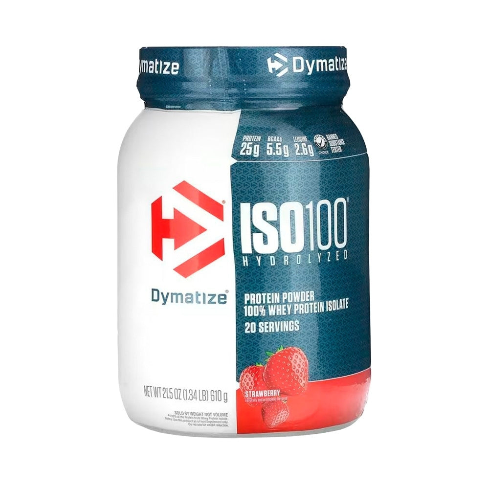 ISO 100 POLVO FRESA POTE 610 G