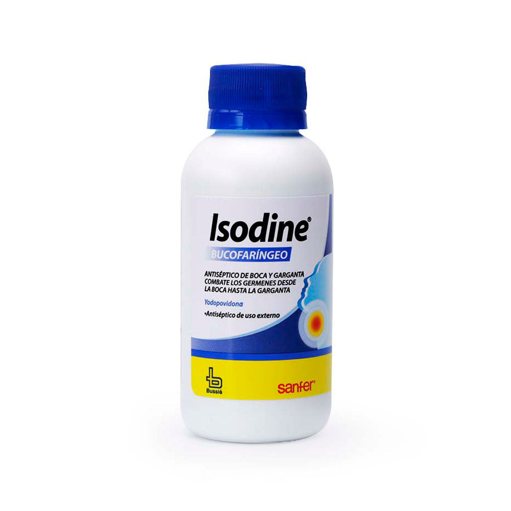 ISODINE BUCOFARINGEO SOLUCION BUCAL FRASCO 120 ML