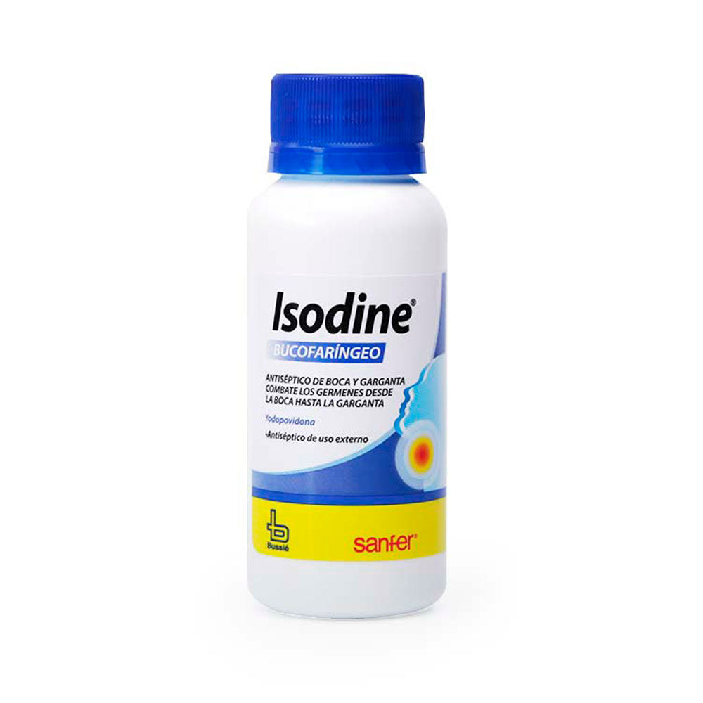 ISODINE BUCOFARINGEO SOLUCION BUCAL FRASCO 60 ML