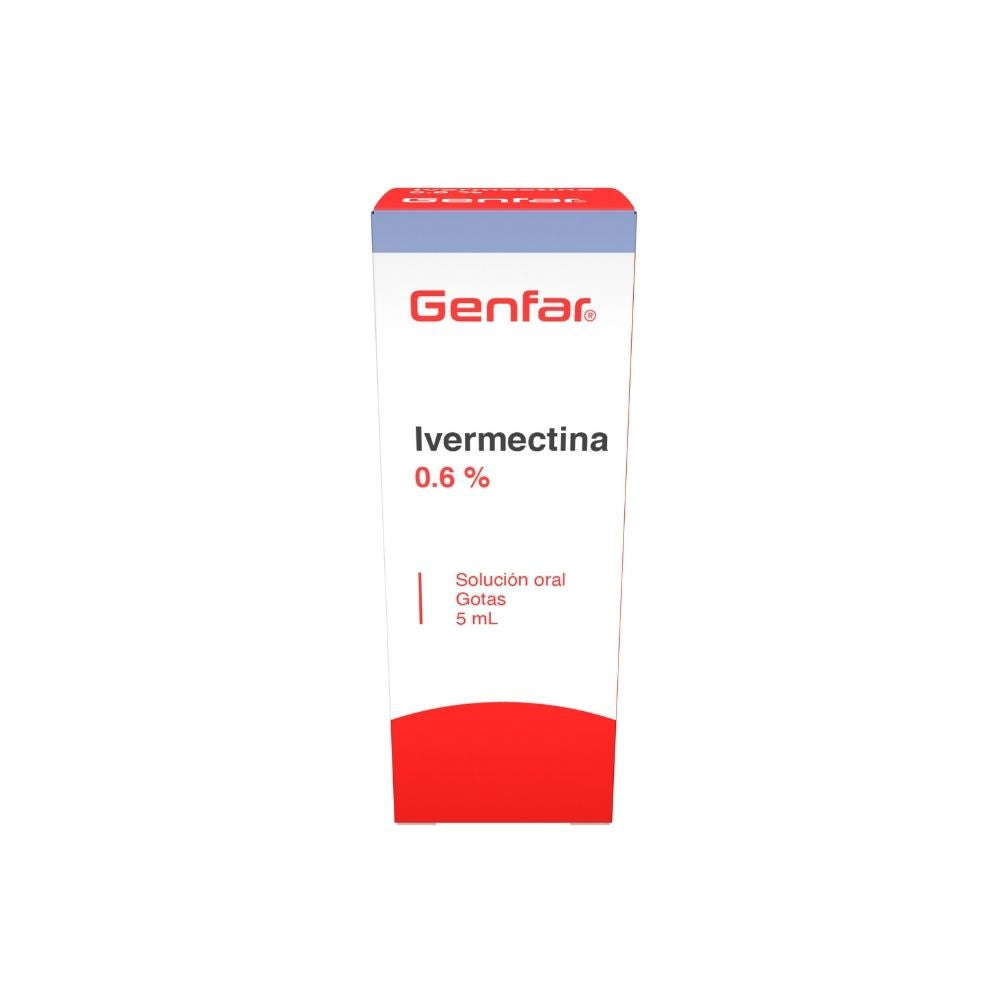 IVERMECTINA GENFAR GOTAS 0.6 % 5 ML