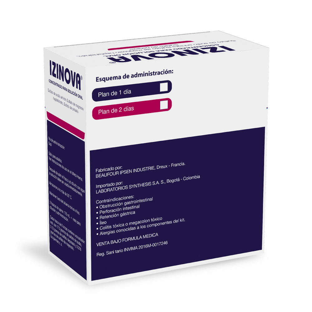 IZINOVA SOLUCION ORAL CAJA 2 X 176 ML