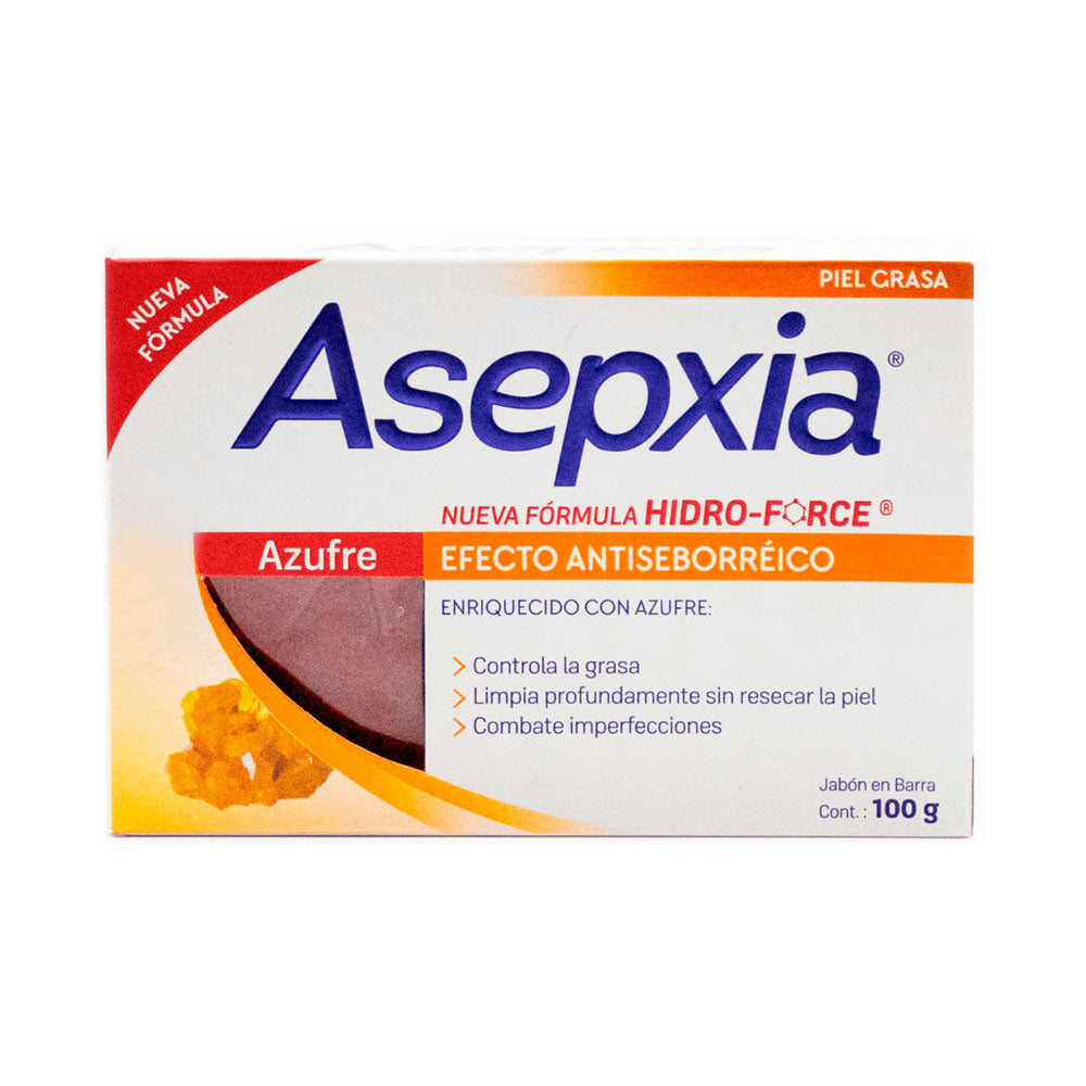  JABON AZUFRE ASEPXIA CAJA 100 G