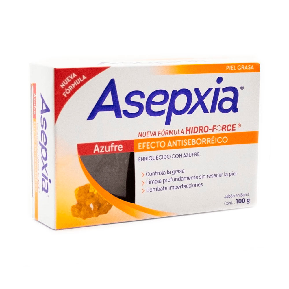  JABON AZUFRE ASEPXIA CAJA 100 G