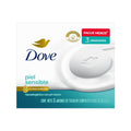 JABON DOVE PIEL SENSIBLE 90G BARRA X 3 UND