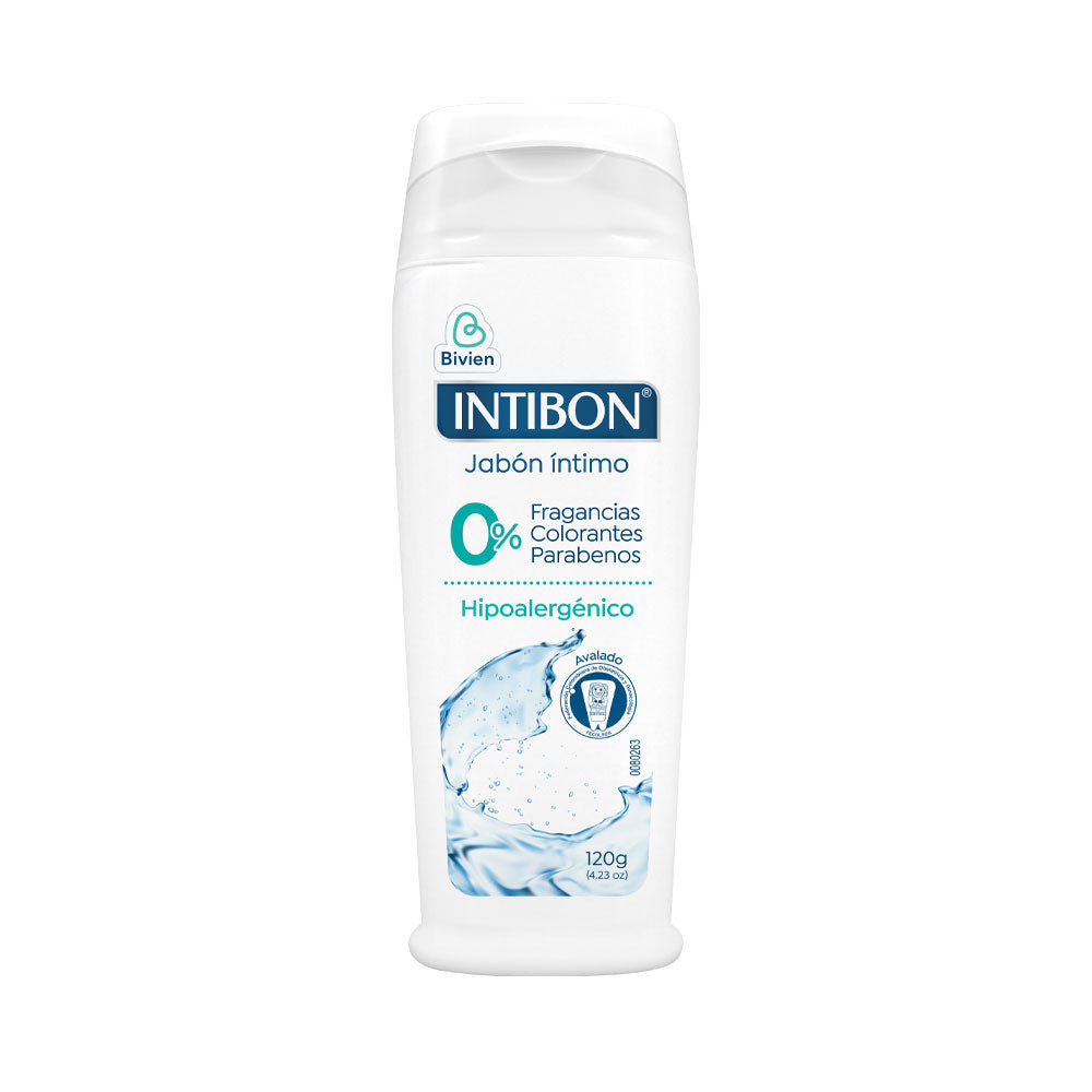 JABON INTIMO INTIBON CERO FRASCO 120 G