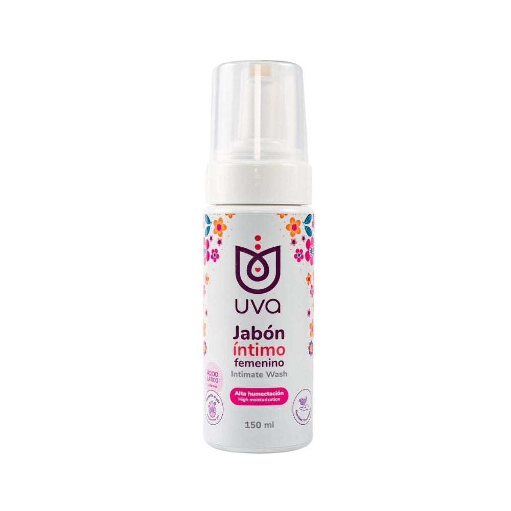 JABON INTIMO INTIMO FEMENINO ESPUMA UVA FRASCO 150 ML