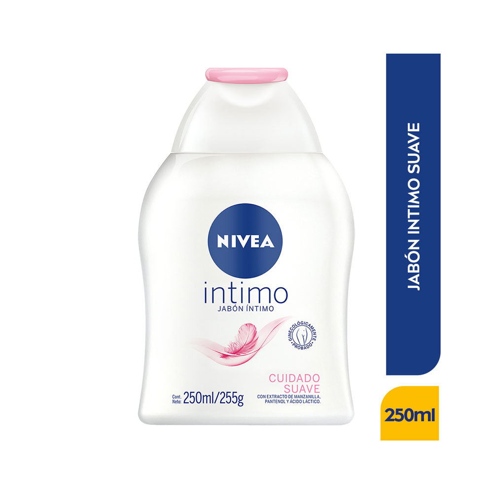JABON INTIMO NIVEA CUIDADO SUAVE FRASCO 250 ML