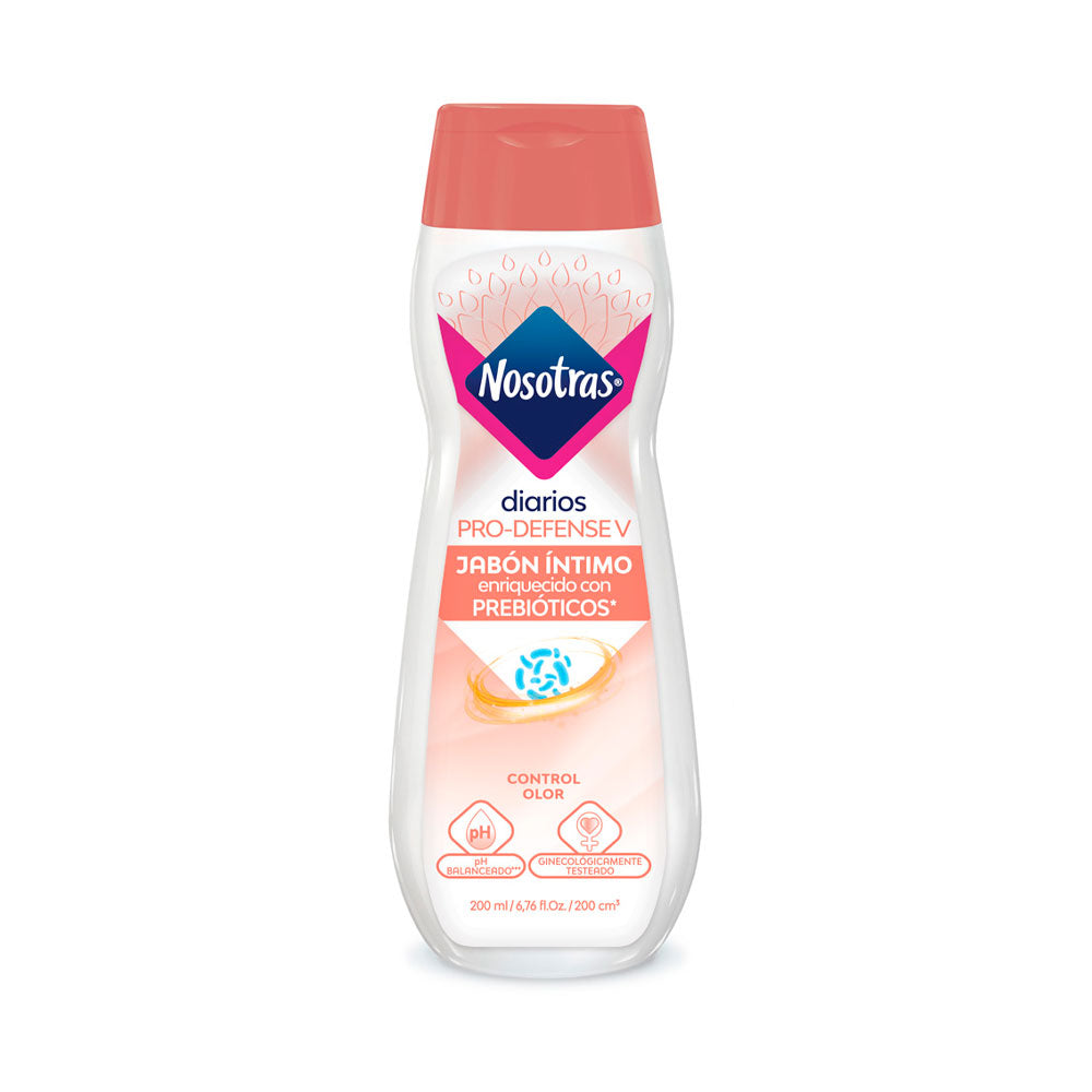 JABON INTIMO NOSOTRAS PRO-DEFENSE V FRASCO 200 ML