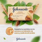 JABON JOHNSONS ALMENDRAS AVENA BARRA 3 X 110GR