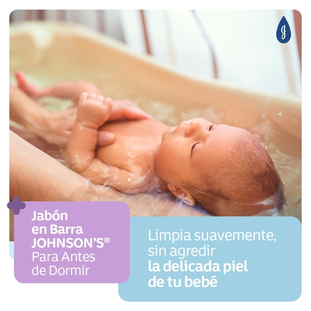 JABON JOHNSONS BABY ANTES DE DORMIR BOLSA 3 X 110GR