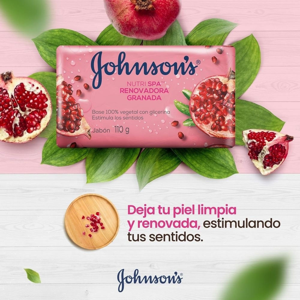 JABON JOHNSONS RENOVADORA GRANADA BARRA 3 X 110GR
