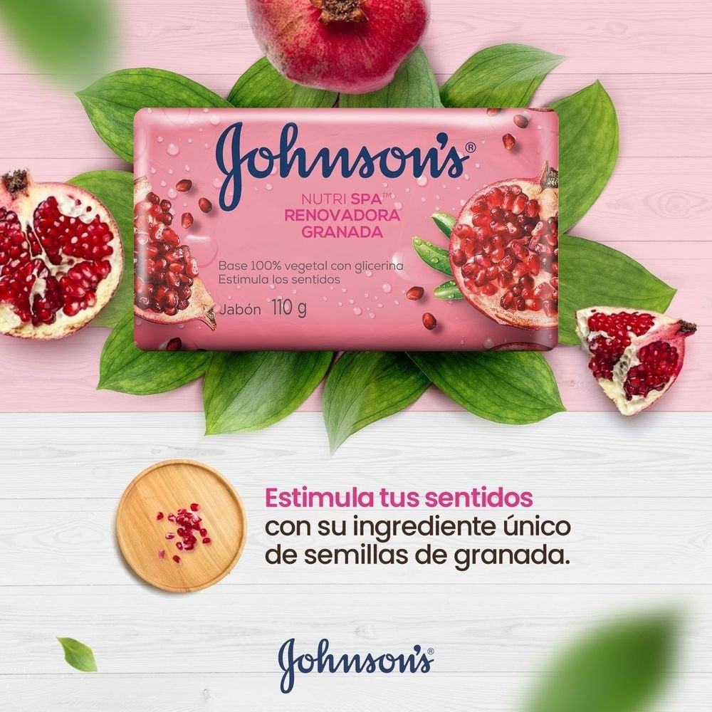JABON JOHNSONS RENOVADORA GRANADA BARRA 3 X 110GR