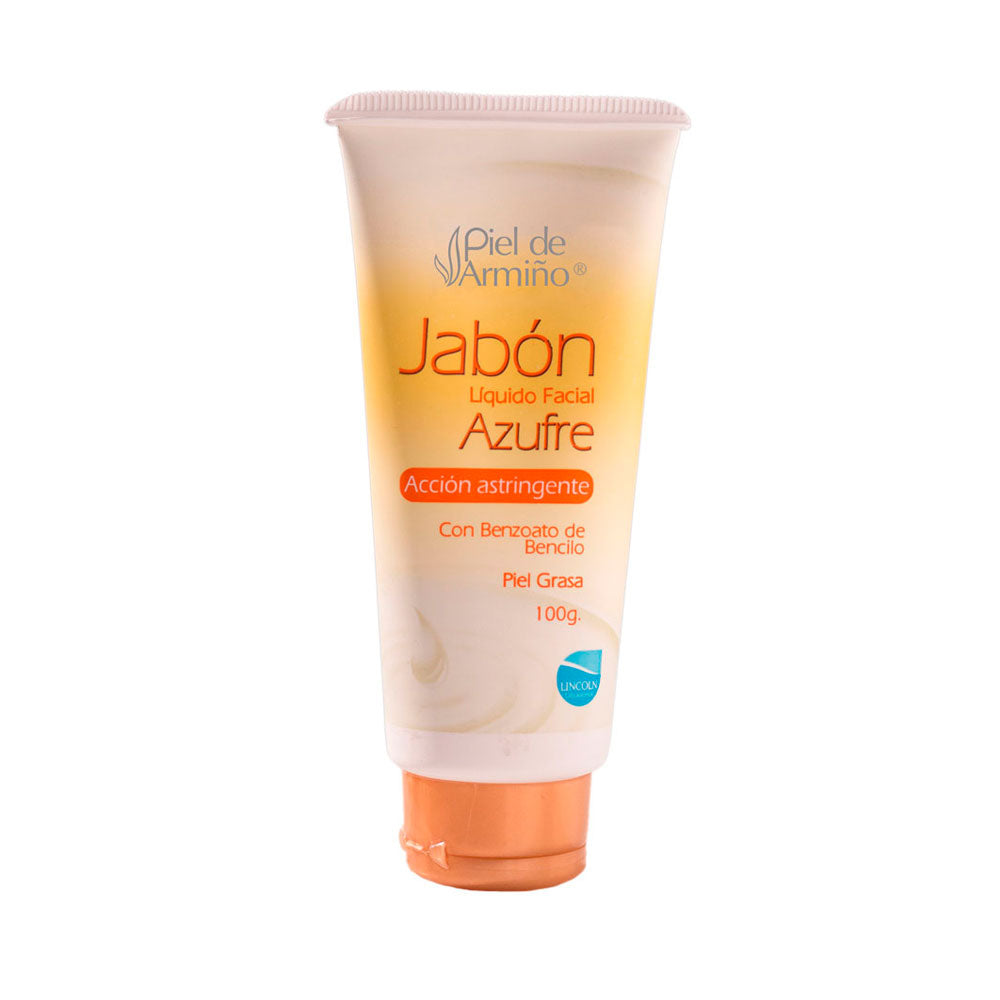 JABON LIQUIDO AZUFRE FACIAL TUBO 100 ML