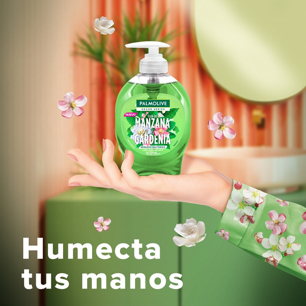 JABON LIQUIDO MANOS PALMOLIVE MANZANA FRASCO 221 ML