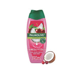 JABON LIQUIDO PALMOLIVE NATURALS CEREZA Y COCO FRASCO 390 ML