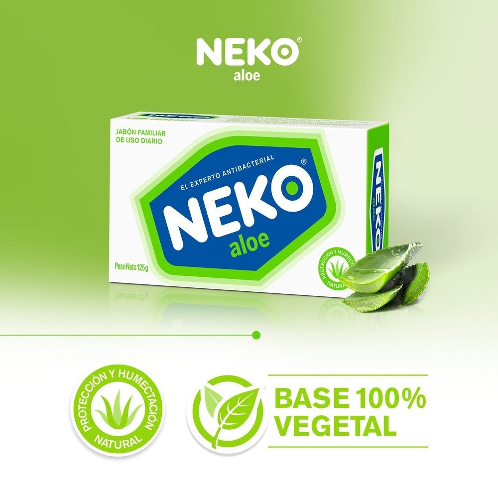 JABON NEKO ALOE CAJA 125 G