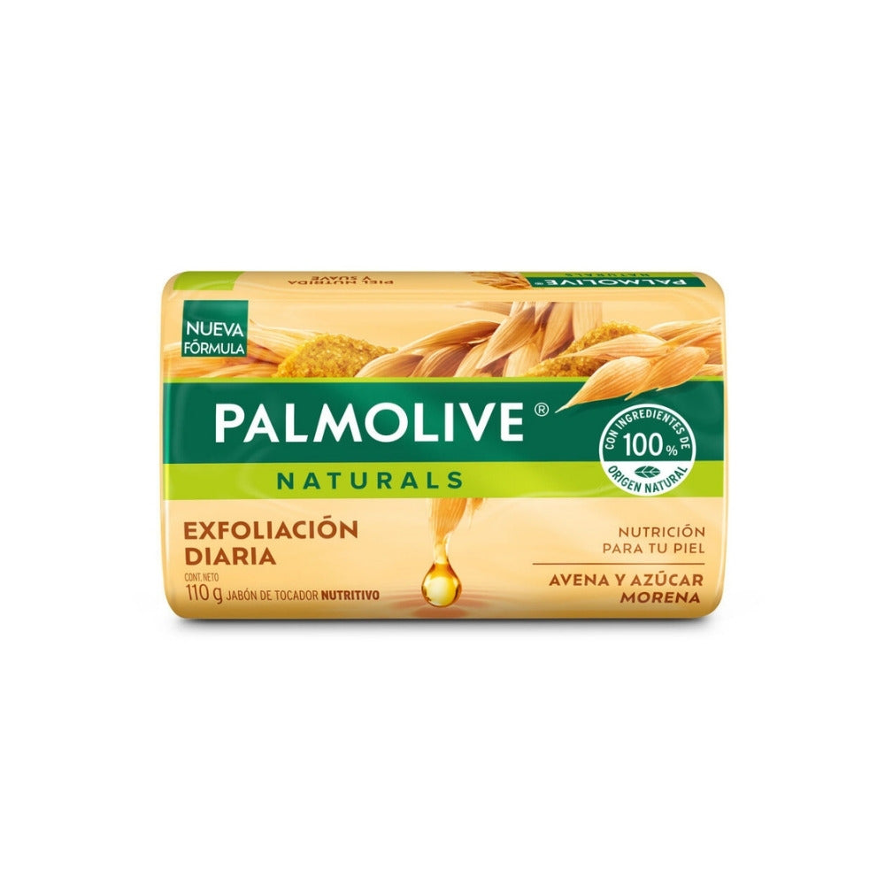 JABON PALMOLIVE AVENA AZUCAR MORENA BARRA 110 G