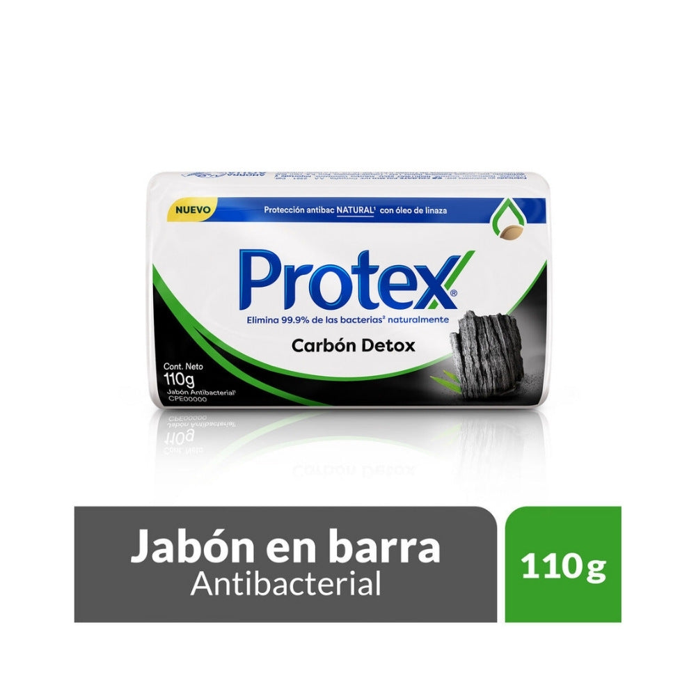 JABON PROTEX CARBON DETOX BARRA 110 G
