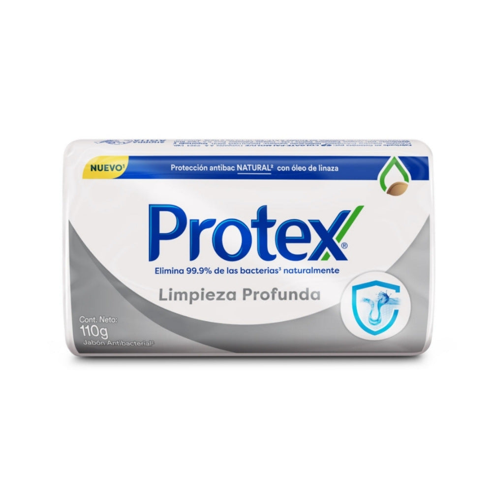 JABON PROTEX LIMPIEZA PROFUNDA BARRA 110 G