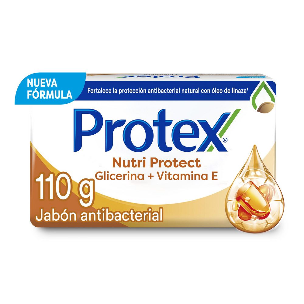 JABON PROTEX NUTRI PROTECT VITAMINA E BARRA 110 G