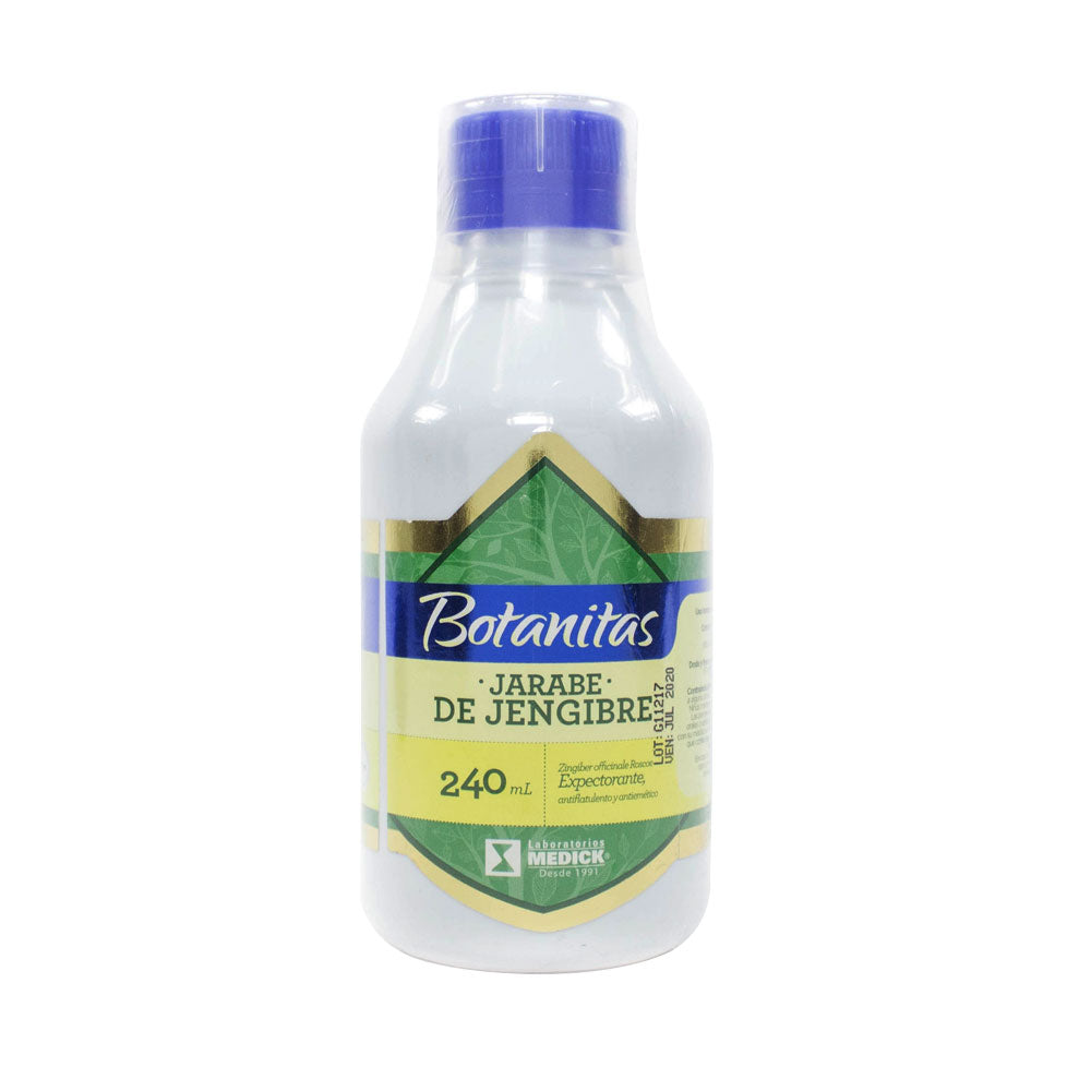 JENGIBRE BOTANITAS JARABE FRASCO 240 ML