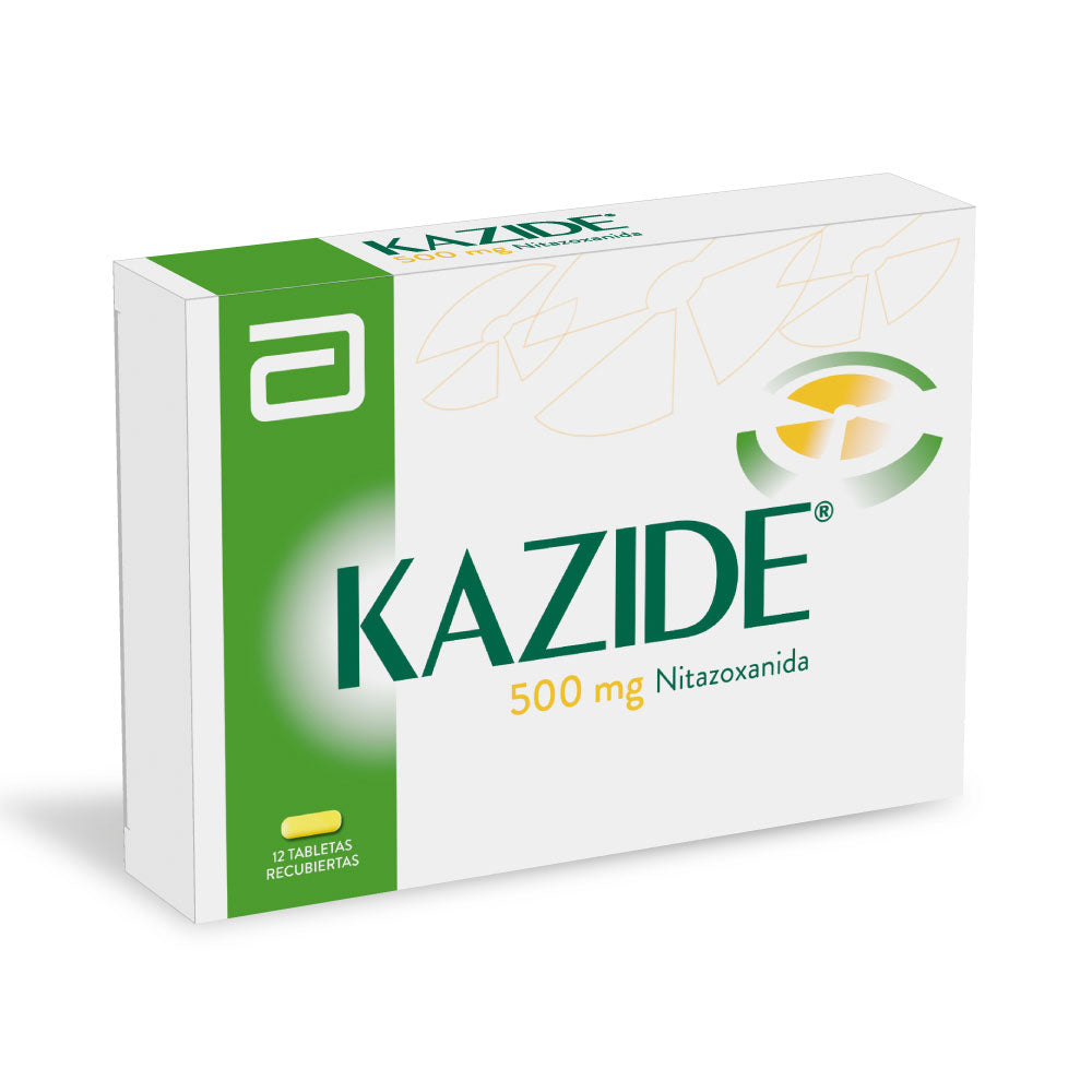 KAZIDE TABLETAS 500 MG CAJA X 12 UNDS