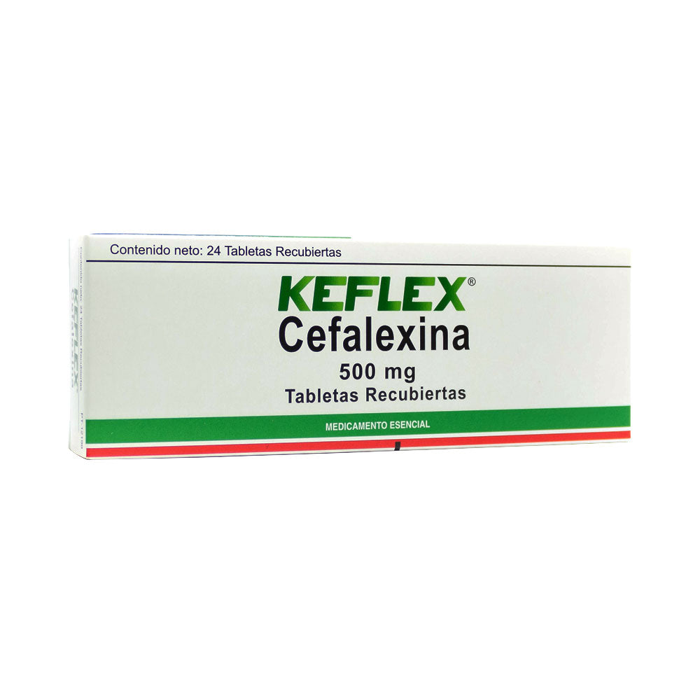 KEFLEX TABLETAS 500 MG CAJA X 24 UNDS
