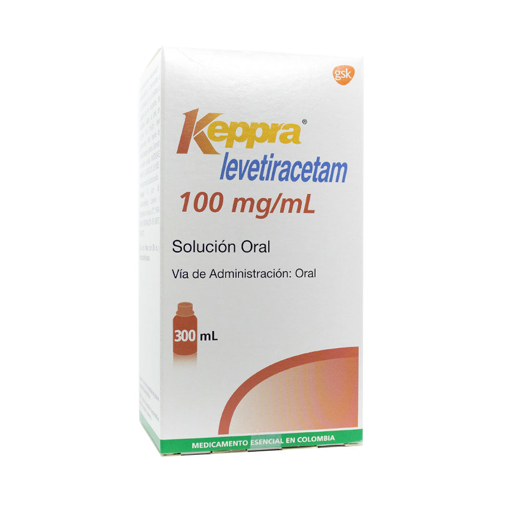 KEPPRA (LEVETIRACETAM) (RG) SOLUCION 100 MG CAJA 300 ML