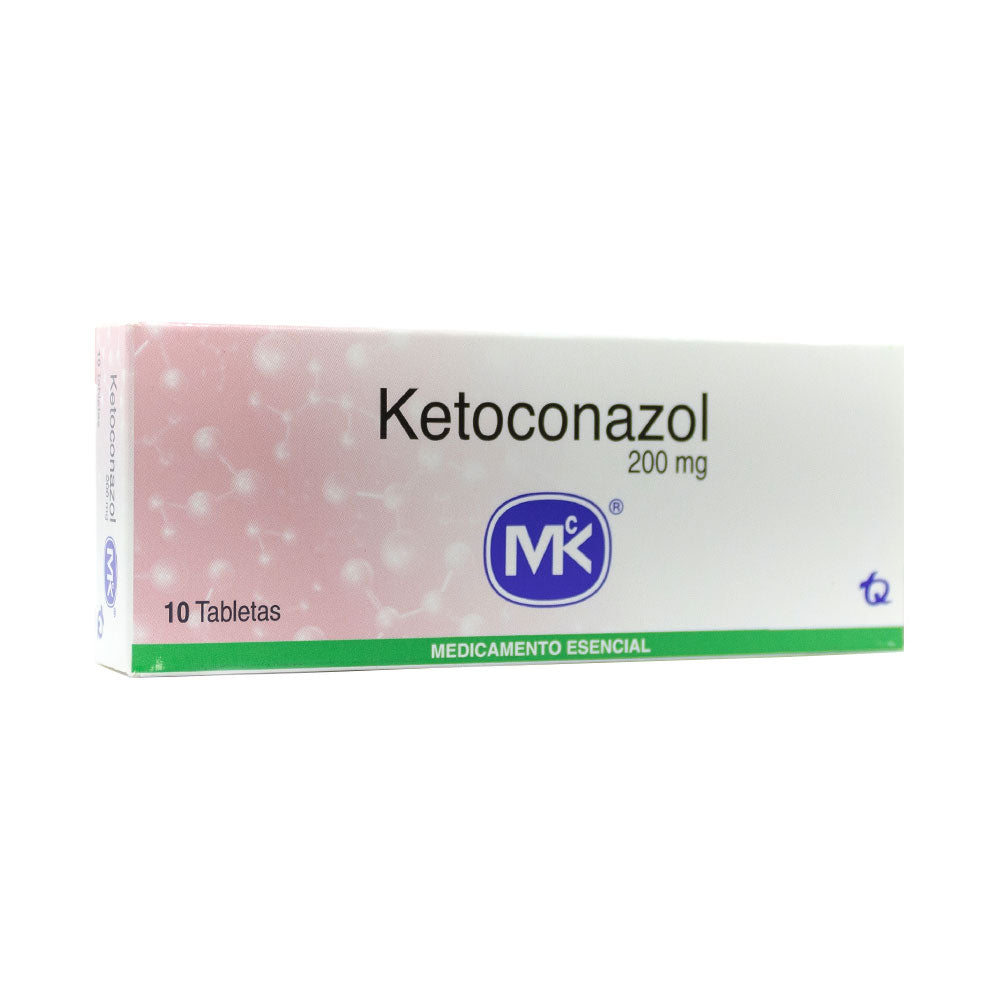 KETOCONAZOL MK TABLETAS 200 MG CAJA X 10 UNDS