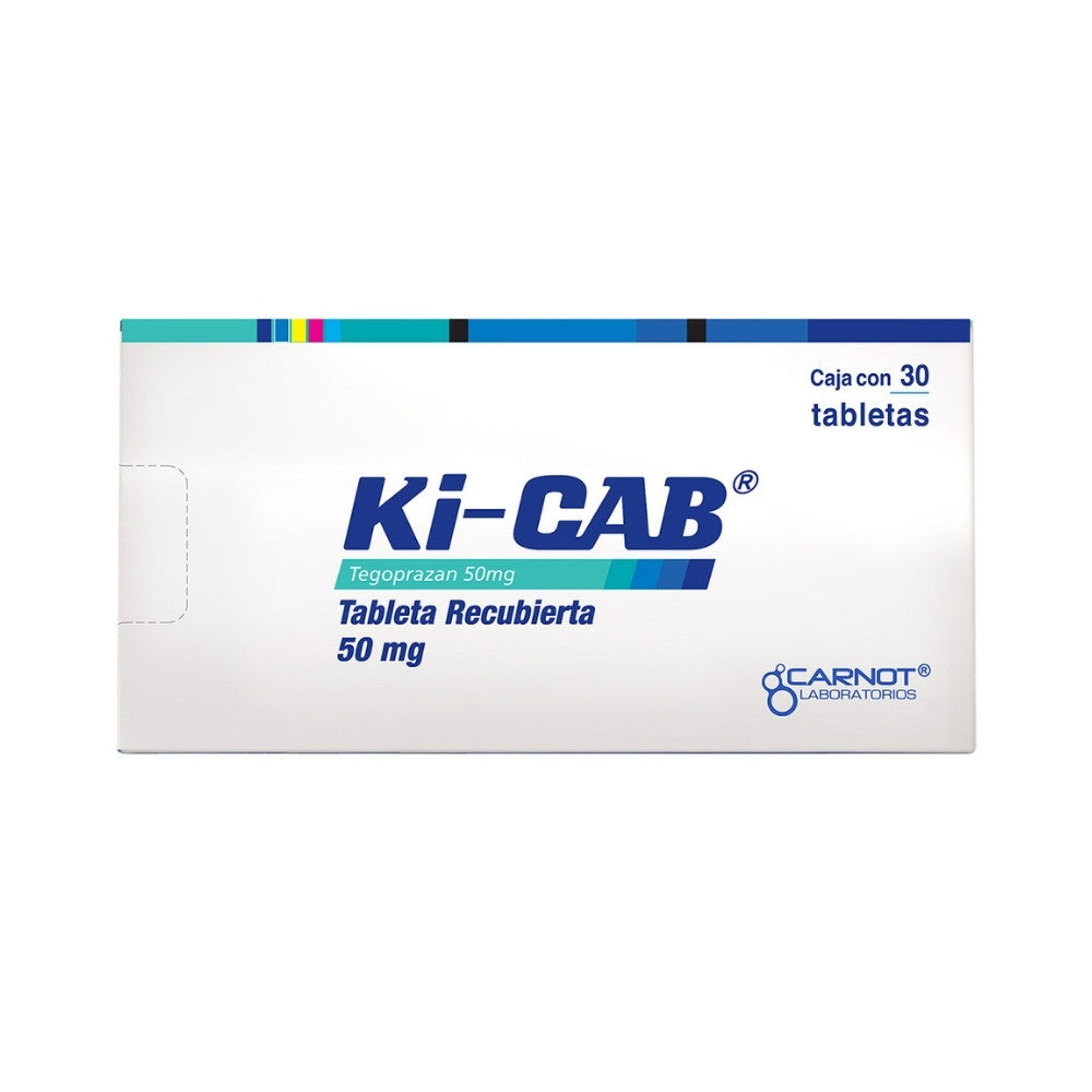 KI-CAB TABLETAS 50 MG CAJA X 30 UNDS