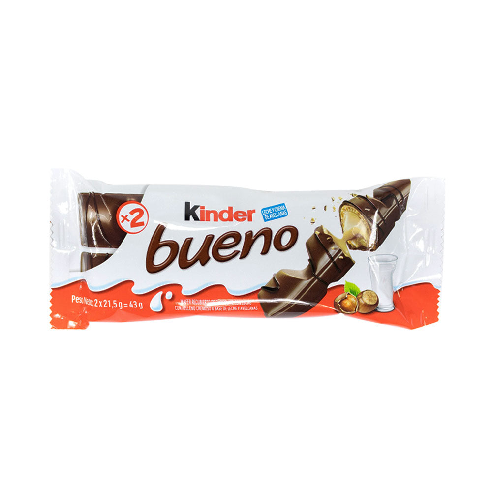 KINDER BUENO CHOCOLATINA BOLSA 43 G