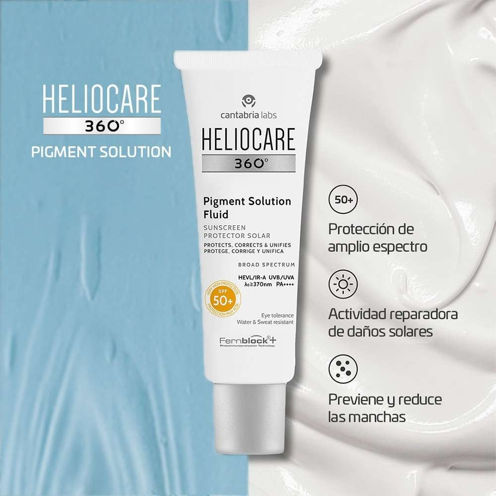KIT HELIOCARE PIGMENT 50ML+ GRATIS ENDOCARE HYDRACTIVE AGUA MICELAR 100 ML