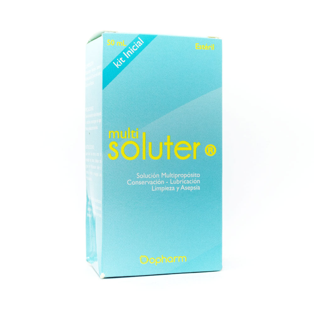 KIT MULTI SOLUTER SOLUCION PARA LENTES CAJA 50 ML