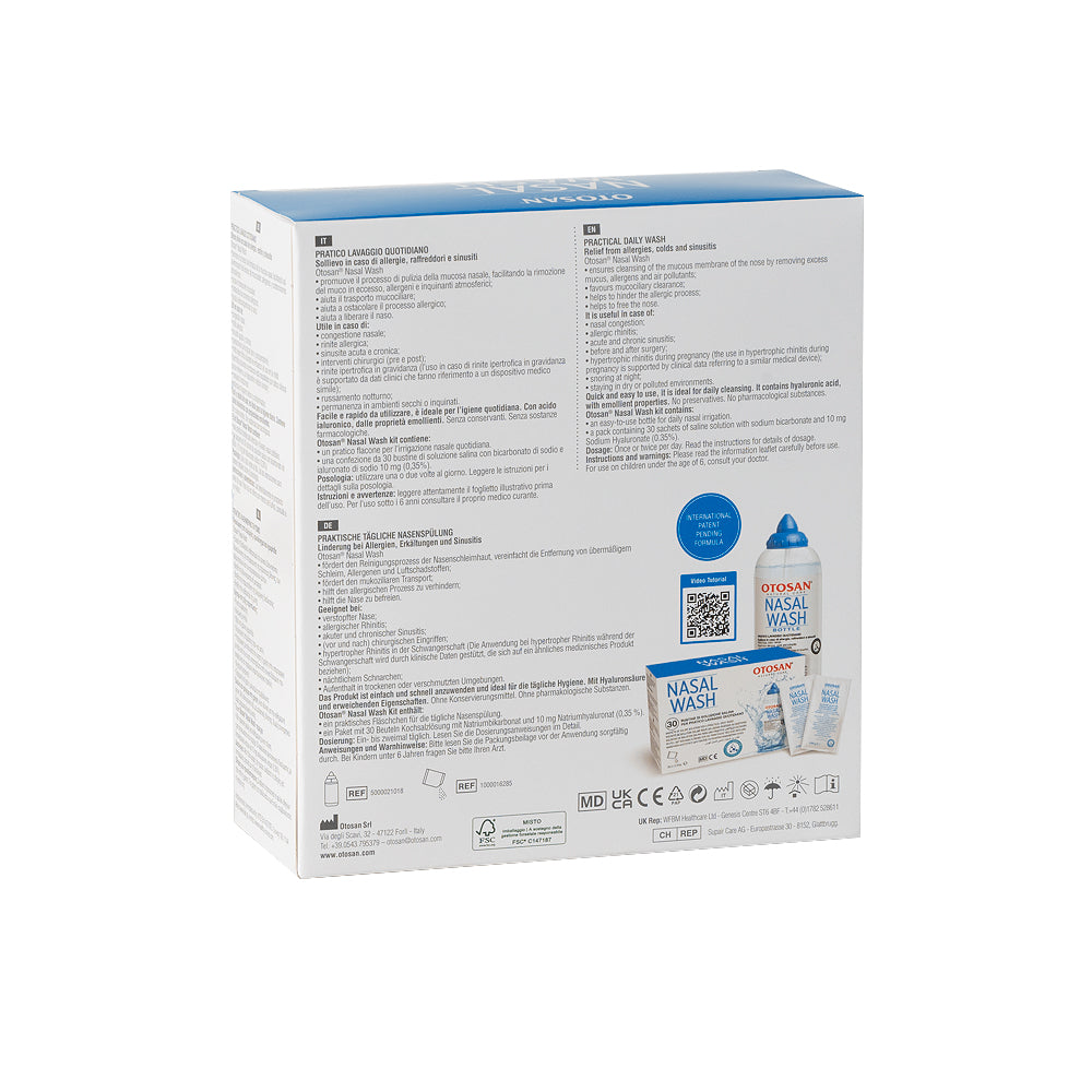 KIT NASAL WASH OTOSAN CAJA X 30 SACHETS