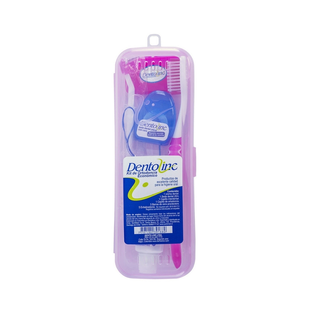 KIT ORTODONCIA DENTOLINE ECONOMICO TUBO X 1 UND