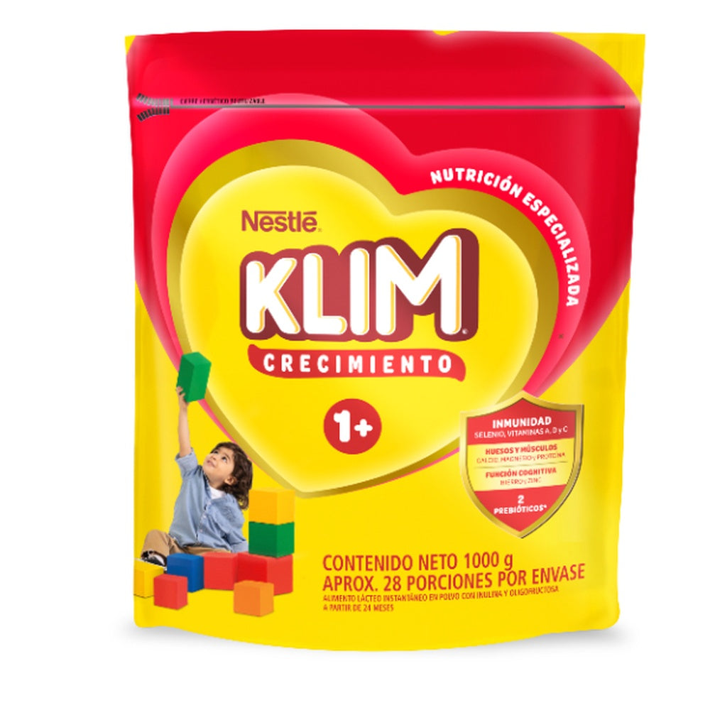 KLIM 1+ CRECIMIENTO POLVO BOLSA 1000 G