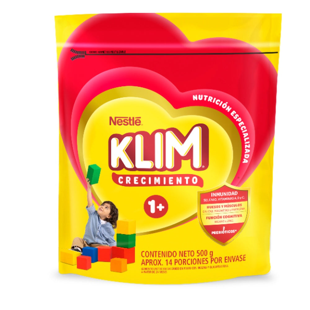 KLIM 1+ CRECIMIENTO POLVO BOLSA 500 G