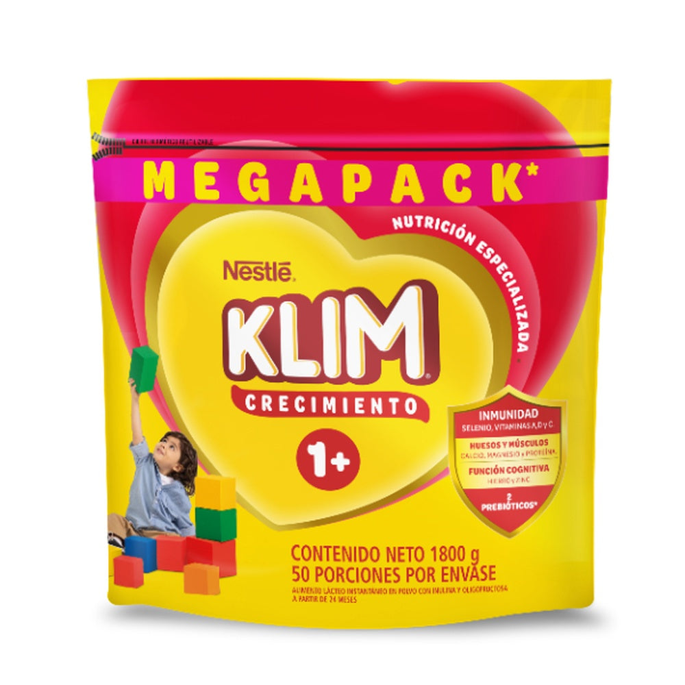 KLIM 1+ MEGAPACK CRECIMIENTO POLVO BOLSA 1800 G