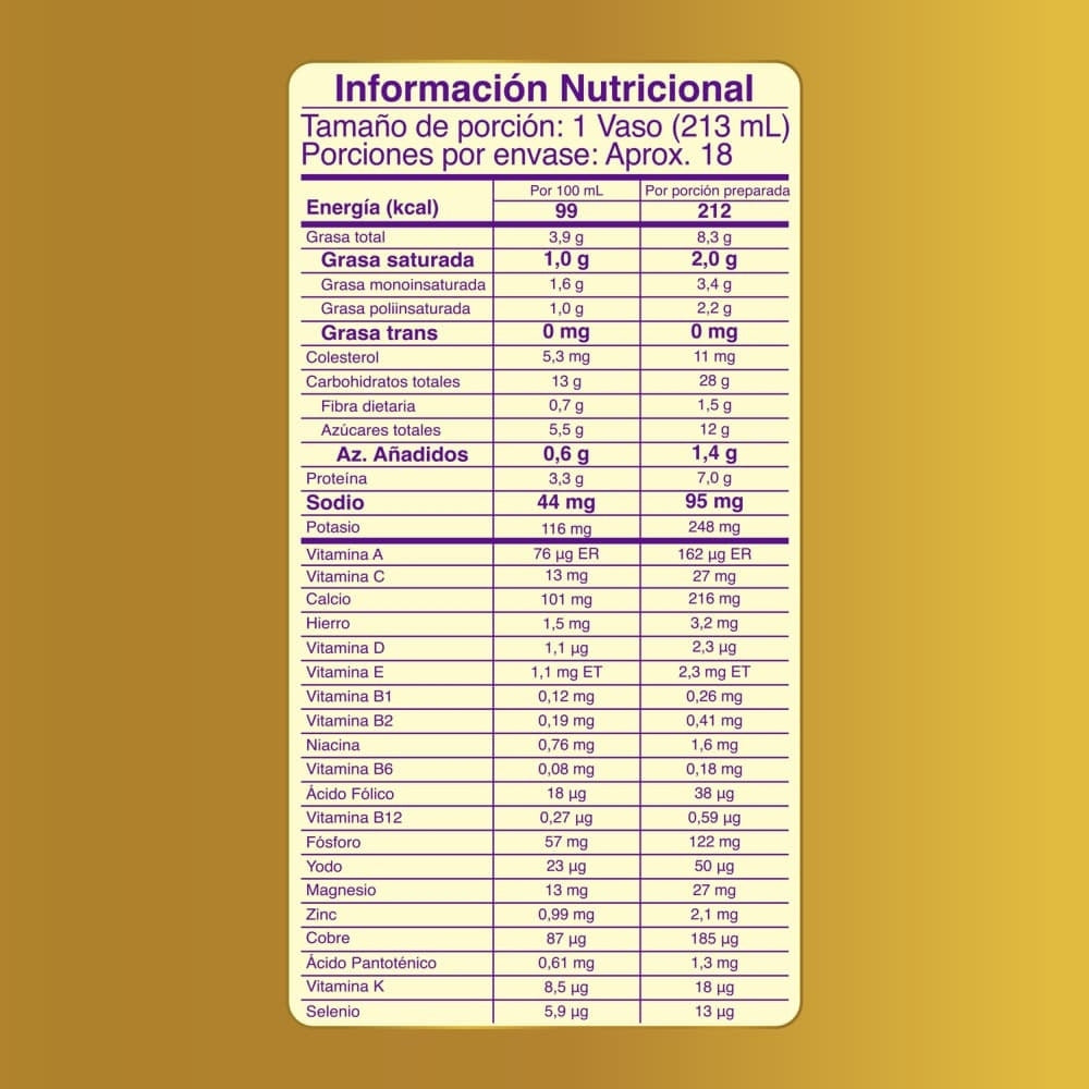KLIM NUTRIADVANCE POLVO LATA 800 G