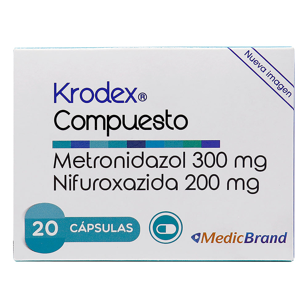 KRODEX COMPUESTO CAPSULAS CAJA X 20 UNDS