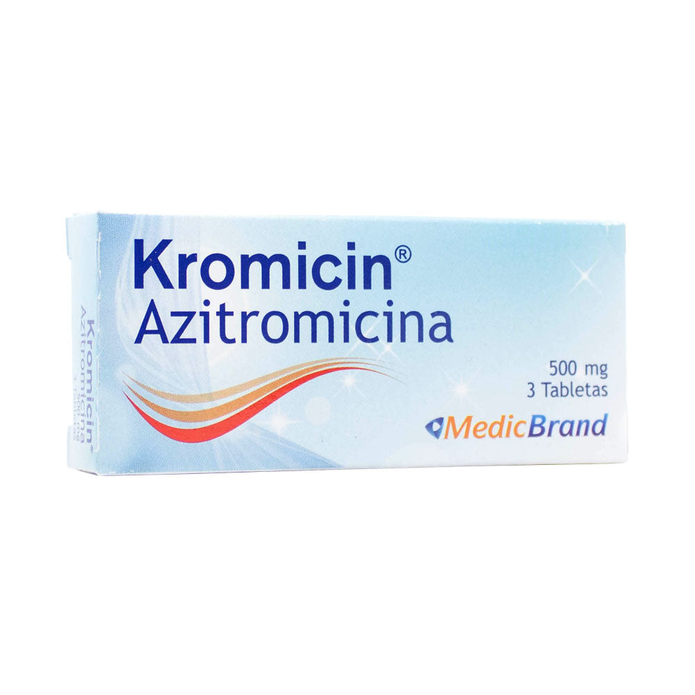 KROMICIN TABLETAS 500 MG CAJA X 3 UND