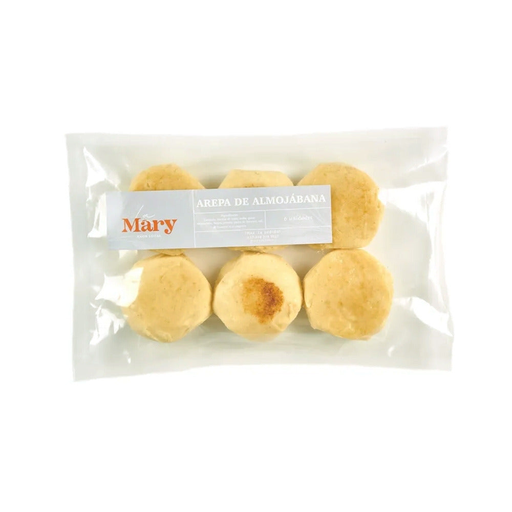 LA MARY AREPA DE ALMOJABANA BOLSA X 6 UNDS