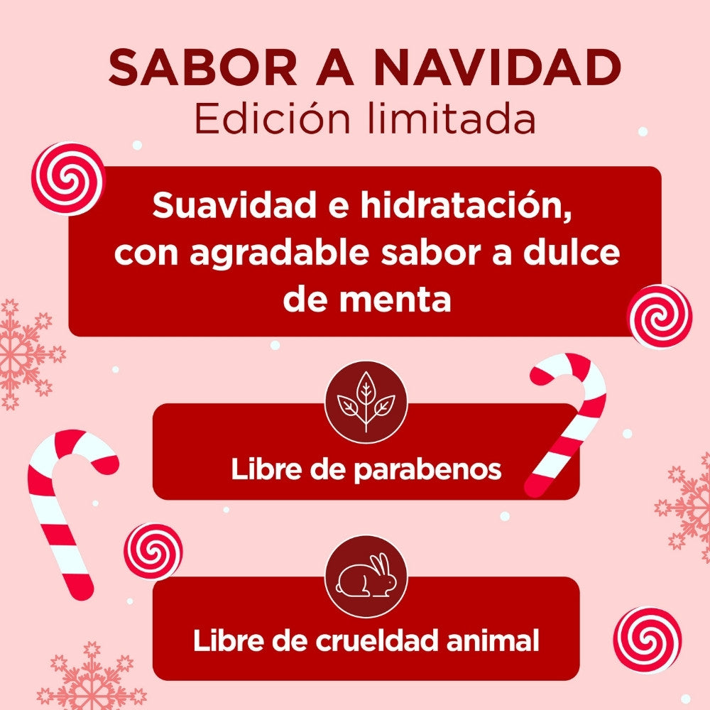 LABIAL CHAPSTICK CANDY CANE ESTUCHE X 2 UNDS